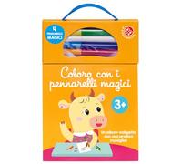Coloro con i pennarelli magici 3+. Ediz. illustrata. Con pennarelli
