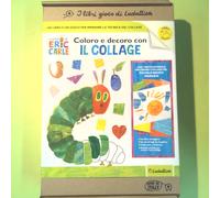 Libri Coloro E Decoro Con Il Collage. I Libri Gioco Del Piccolo Bruco Maisazio.