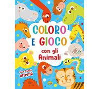 Coloro e gioco con gli animali. Ediz. a colori