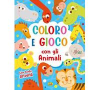 Coloro e gioco con gli animali. Ediz. a colori