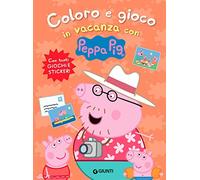 Coloro e gioco in vacanza con Peppa Pig. Con adesivi. Ediz. a colori