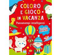Coloro e gioco in vacanza. Passatempi intelligenti
