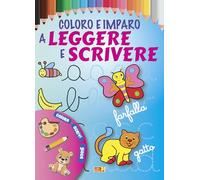 Coloro e imparo a leggere e scrivere. Ediz. illustrata a colori