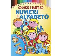 Coloro e imparo numeri e alfabeto