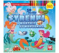 Coloro e incollo, sirene e creature marine