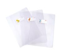 Colorosa - 32617021 - Copriquaderno Superseta - c-alette e portanome - A5 - PVC - trasparente goffrato neutro - Colorosa - 96955 - Conf. da 25 Pz. - 32617021
