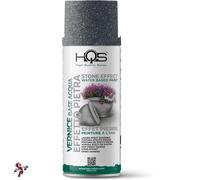 HQS COLORS VERNICE SPRAY EFFETTO PIETRA GRIGIO SCURO 400 ML