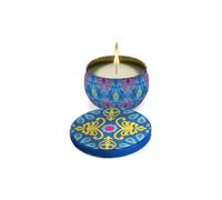 Colors Candela Profumata Blu Con Citronella Ed Eucalipto 120g