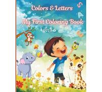 Colors & Letters , My First Coloring Book