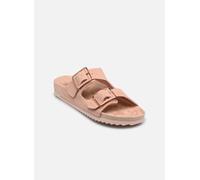 Colors of California - Cow suede bio with two buckles Rosa - Zoccoli - Taglia 40 40 Rosa