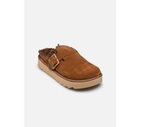 Colors of California - Cow suede platform sabot Marrone - Zoccoli 39 Marrone