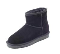 Colors of California HC.YW001N Black mammut per Donna in nabuk nero con pile zep