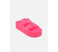 Colors of California - High jelly sandal 2 buckles Rosa - Zoccoli 40 Rosa