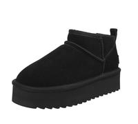 Colors Of California Platform Winter - Stivaletti In Suede Nero - Taglia 39 [9 U