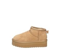 Colors of California Stivale platform pelle scamosciata Nero Donna