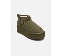 Colors of California - Platfrom winter boot in suede Verde - Stivaletti e tronchetti 37 Verde