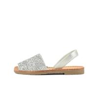 Colors of California Sandali Bassi da Bambina con Punta Aperta e Paillettes, Leggeri, Comodi e Regolabili, Design Brillante e Resistente per un Look Estivo Scintillante