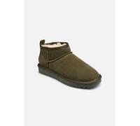 Colors of California - Short Winter boot in suede Verde - Stivaletti e tronchetti 38 Verde