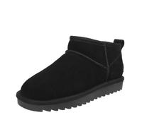 Colors Of California Short Winter - Stivaletti In Suede Nero - Donna Scarpe