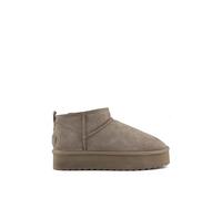 Platfrom winter boot in suede by Colors of California 41 Beige