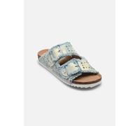Colors of California TWO BUCKLE DENIM SANDAL