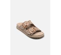 Colors of California - Two buckle sandal with studs Beige - Sandali e scarpe aperte 40 Beige