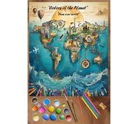 Colors of the Planet: Color Your Journey Through the Most Beautiful Places