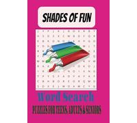 Colors Word Search Puzzle Book: Word Searches with easy to navigate lettering about diverse and fascinating colors 6x9 inches 110 pages 50+ ... thing for vacations, days off or spare time