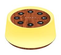 ColorsNoise Macchina del suono e macchina del rumore bianco con 30 suoni lenitivi con 12 colori luce notturna per bambini con funzione di memoria (T-Wood)