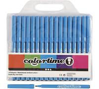 Colortime Drawing pens, Light Blue, One Size