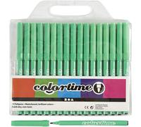 Colortime Drawing pens, Light Green, One Size