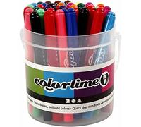 Colortime Marker, 5 mm line, asstd colours, 42asstd