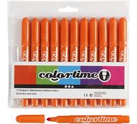 Colortime Marker, 5 mm line, orange, 12 pc