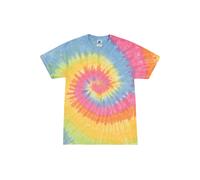 Colortone Bambini Tie-Dye Crew collo Tee TD02B- cotone colorato manica corta T-S