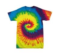 Colortone - Maglietta Arcobaleno 100% Cotone Casual - Bambino (RW2626)