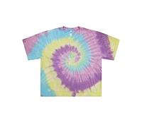 Colortone - Maglietta da donna Batik Crop, Jellybean, L