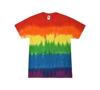 Colortone Unisex Tie-Dye T-Shirt TD02M - Maniche corte Tee Cotton Top Colorful