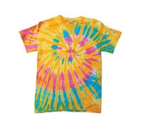 Colortone Unisex Tie-Dye T-Shirt TD02M - Maniche corte Tee Cotton Top Colorful