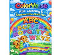 ColorVerse: ABC Alphabet Coloring and Connect the Dots Book for Kids: Fun Alphabet Coloring Pages and Easy Dot-to-Dot Activities for Early Learners Ages 3-6