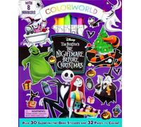 Colorworld: Disney Tim Burton's Nightmare Before Christmas (Mixed Media Product)