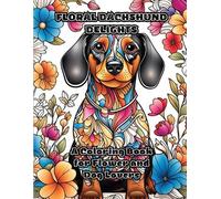 Colorzen Floral Dachshund Delights (Tascabile)