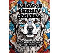 Colorzen Labrador Serenity Mandalas (Tascabile)