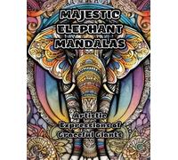Colorzen Majestic Elephant Mandalas (Tascabile)