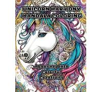 Colorzen Unicorn Harmony Mandala Coloring (Tascabile)