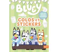 Colos et stickers: Livre de coloriages avec des stickers