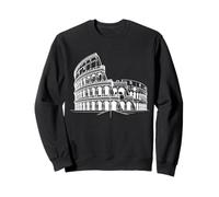 Colosseo Linea Arte Appassionato Storia Felpa