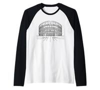 Colosseo Linia Arte Storico Maglia con Maniche Raglan