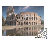 Colosseo notturno Puzzle 1000 Pezzi Adulti In Incastro Perfetto, Un Busta Di Puzzle A Rompicapo Per Enigma Ultra Difficile, Ideale Per Serata Giochi in Scatola, Il Miglior Regalo Per Gli Amanti Dei
