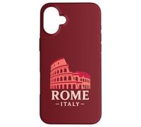 Colosseo Roma Italia Architettura Storia Vibes Minimalist Custodia per iPhone 16 Plus