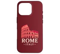 Colosseo Roma Italia Architettura Storia Vibes Minimalist Custodia per iPhone 16 Pro
